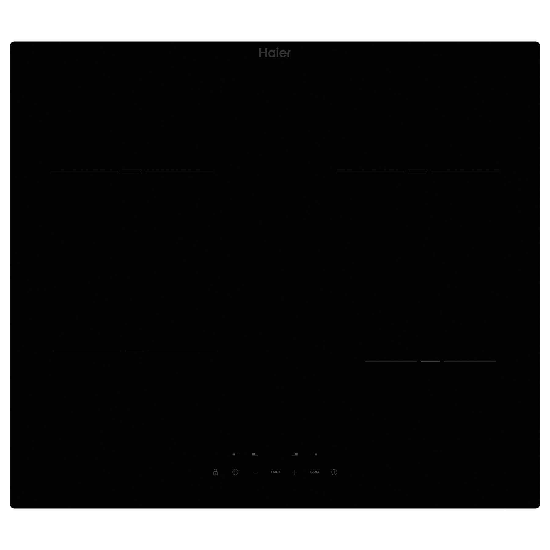 Haier Series 2 HAI643CCARUK Built-in 60 cm Zone induction hob 4 zone(s)