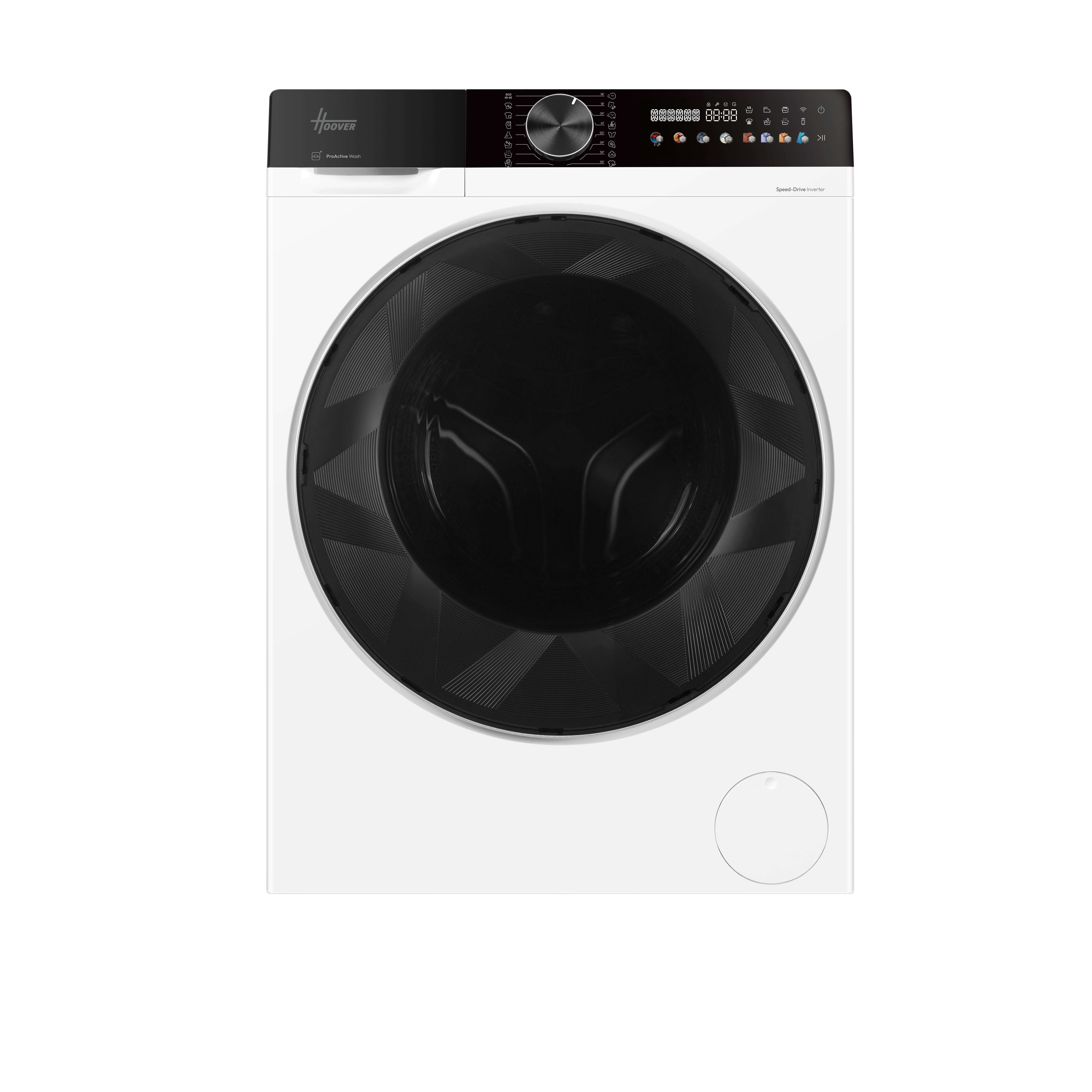 Hoover HBWR4106BL10UC80 10kg, 6kg 1400 Spin Washer Dryer - White