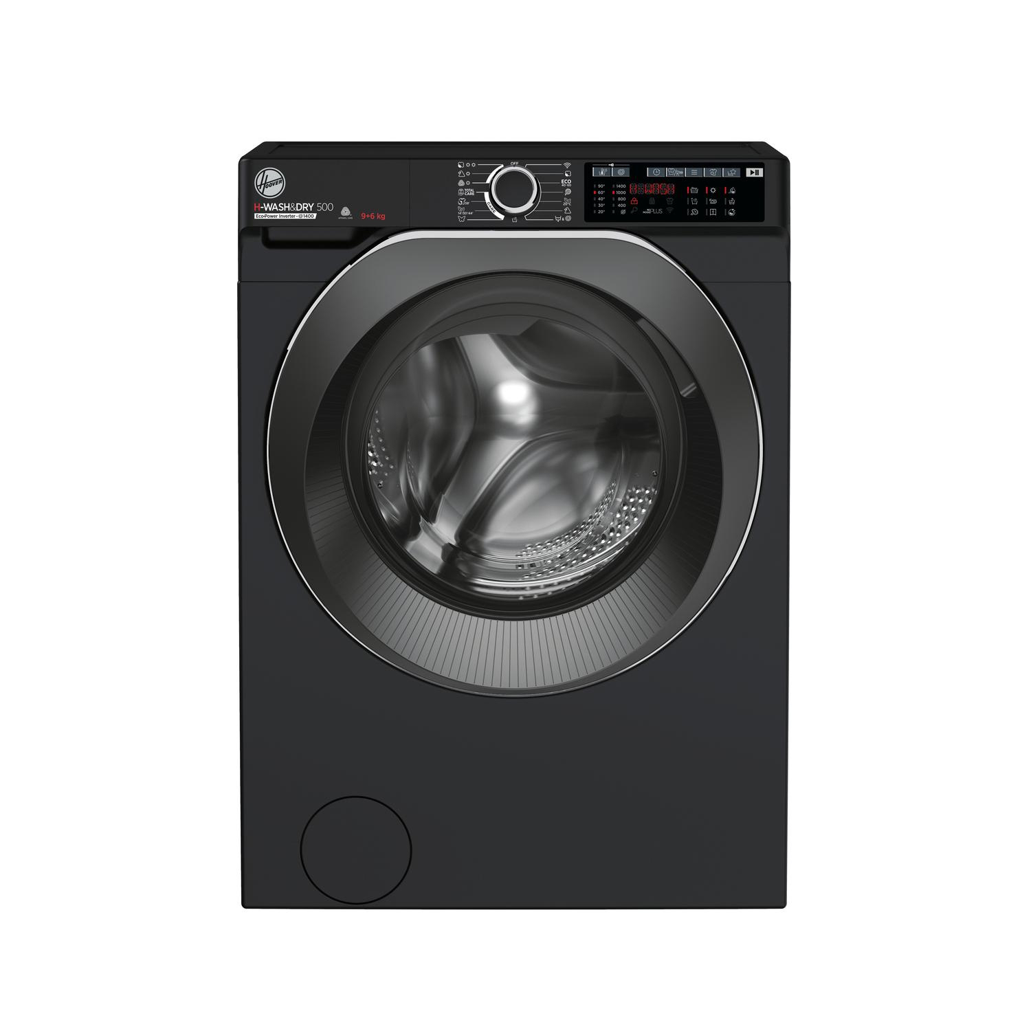Hoover HD496AMBCB/1-80 9kg/6kg 1400 Spin  Washer Dryer - Black