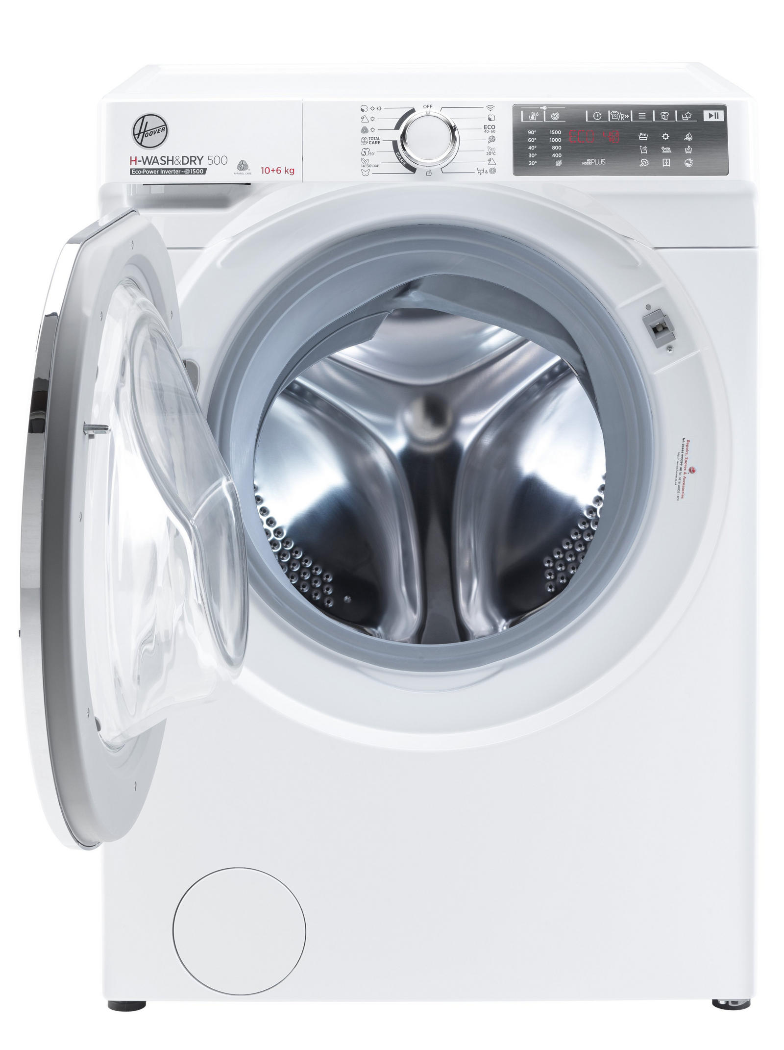 Hoover HDB5106AMC 10kg/6kg 1500 Spin Washer Dryer - White