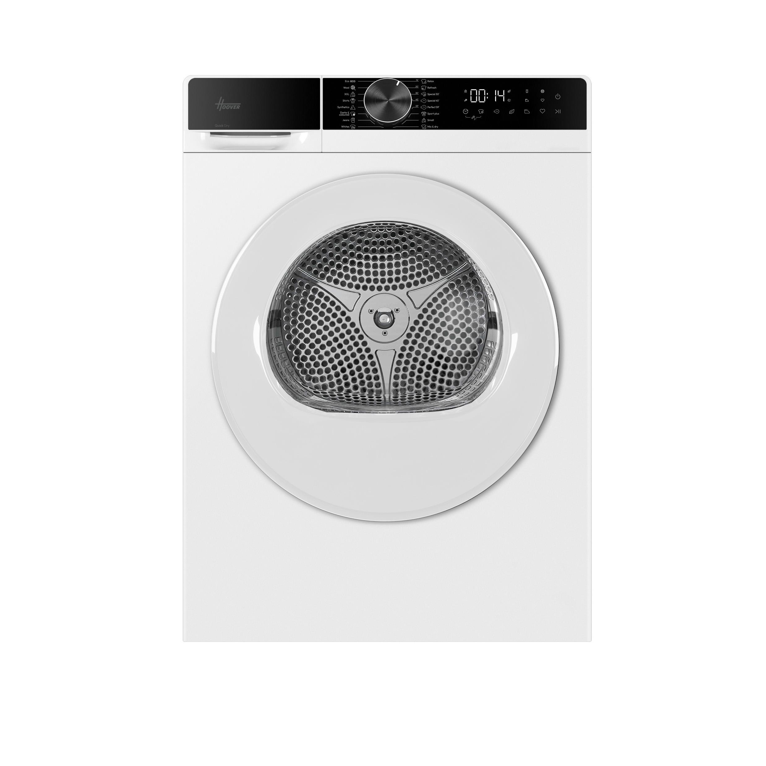 Hoover HGD 8N2C-80 8kg Heat Pump Tumble Dryer - White
