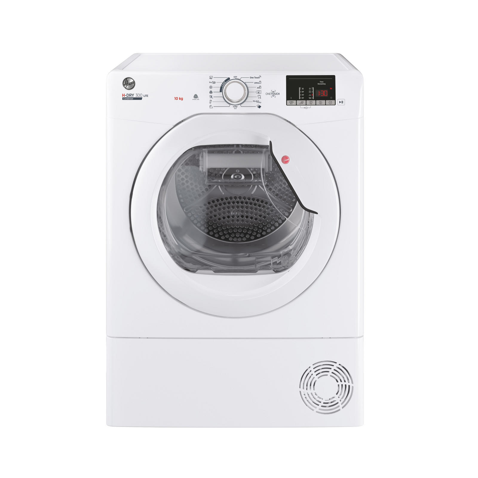 Hoover H-Dry 300 HLE C10DE-80 10kg Condenser Tumble Dryer - White