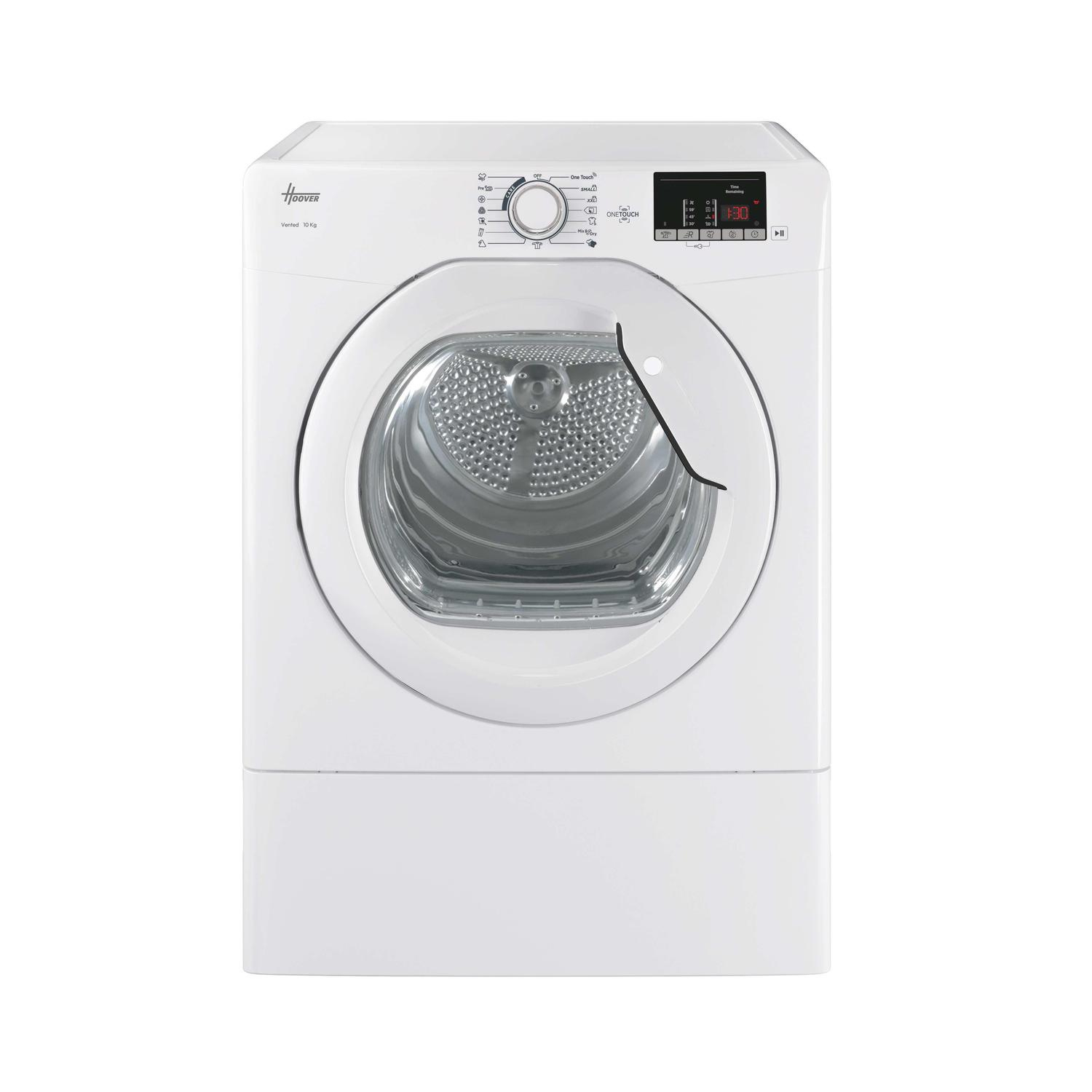 Hoover HLEV10DG-80 10kg Vented Tumble Dryer - White