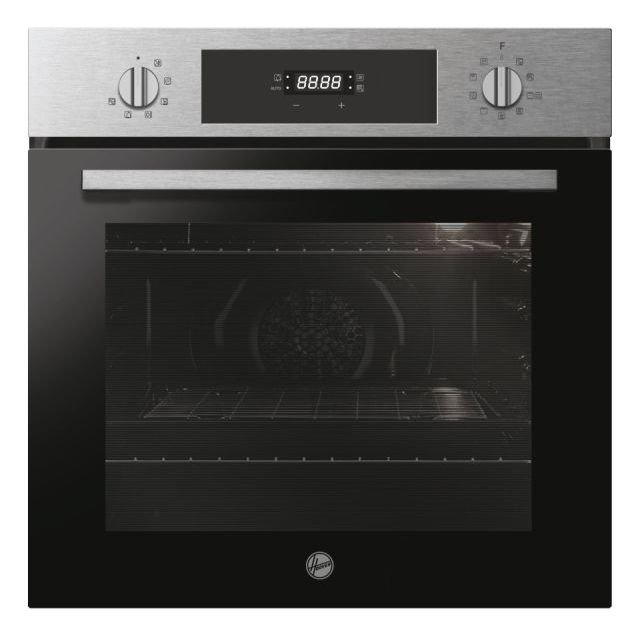 Hoover HOC3B3558IN 59.5cm Built In Electric Single Oven - Black & Stainless Steel