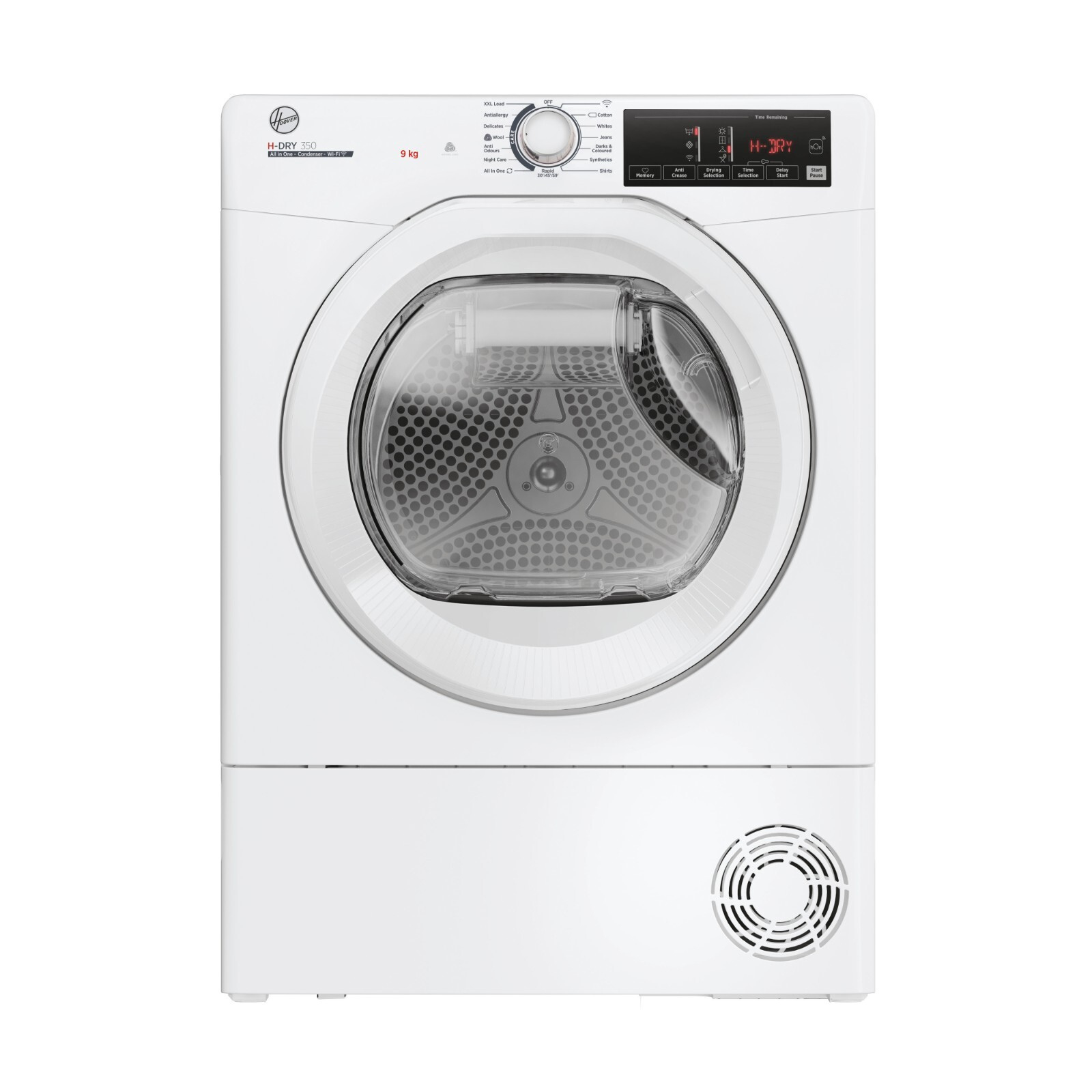 Hoover HRE C9TE-80 9kg Condenser Tumble Dryer - White