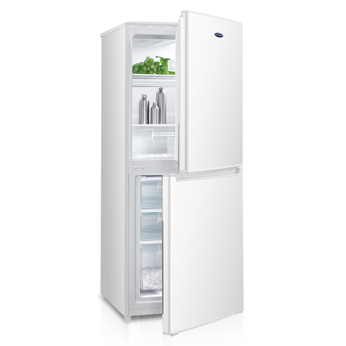 Iceking IK5558EW 55cm 50/50 Combi Style Fridge Freezer - White