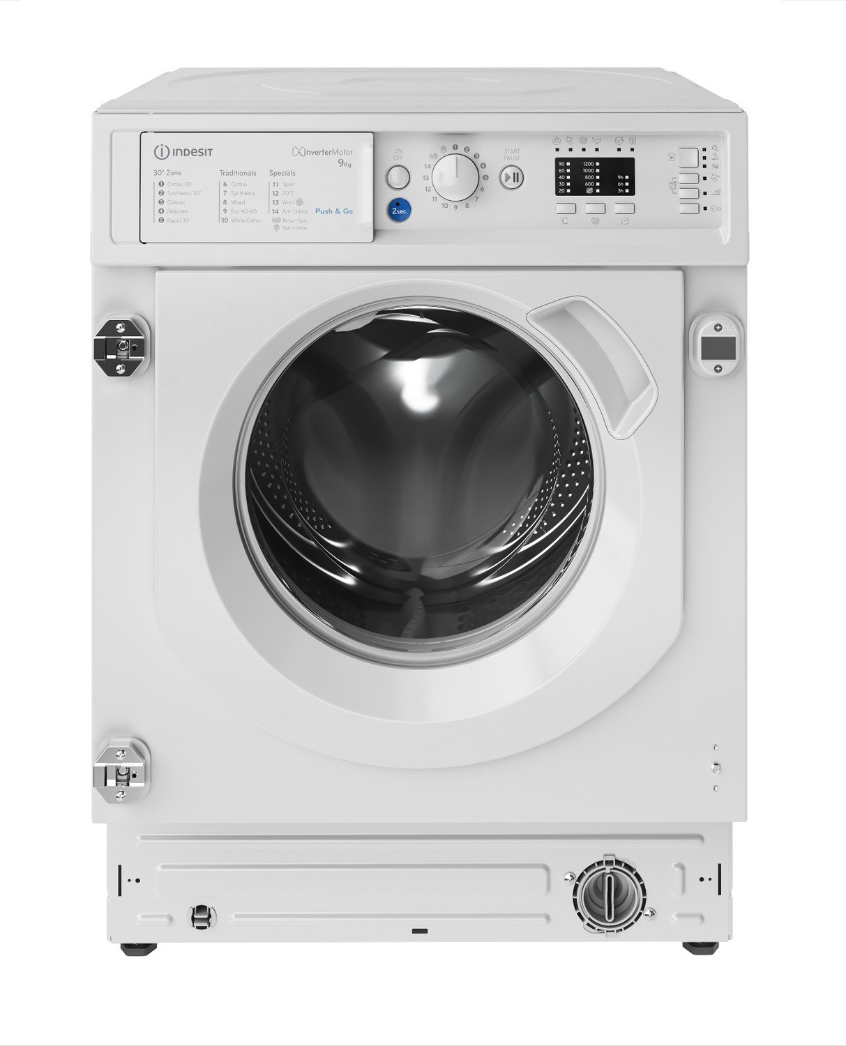 Indesit WMIL91485U 9kg 1400 Spin Integrated Washing Machine - White