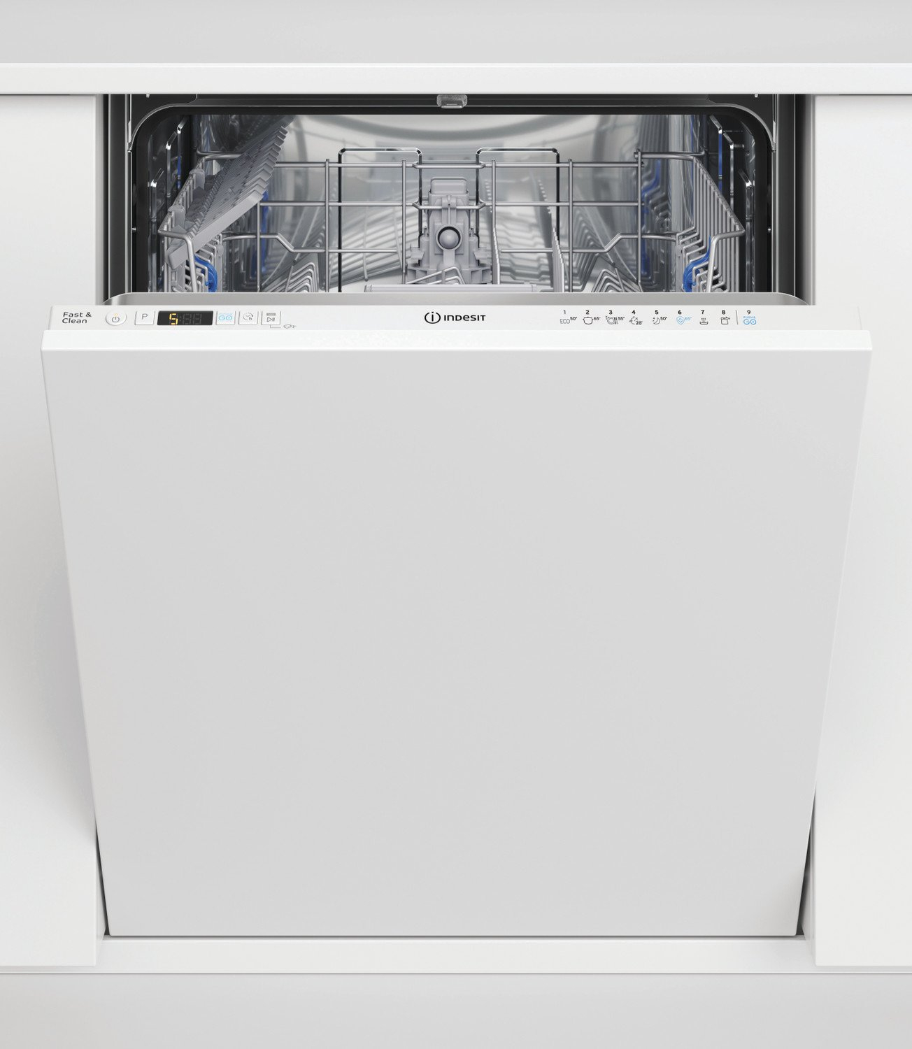 Indesit D2IHD526  Full Size Built In Dishwasher - 14 Place Setting