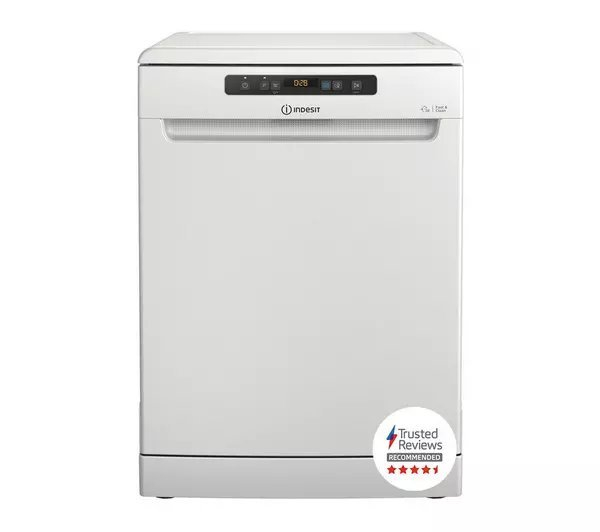 Indesit DFO3T133FUK Dishwasher in White - 14 Place Setting 