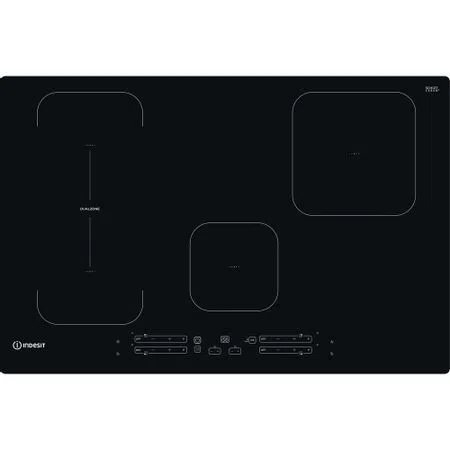 Indesit IB21B77NE 77cm Induction Hob - Black