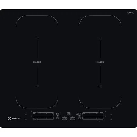 Indesit IB88B60NE 59cm Induction Hob - Black