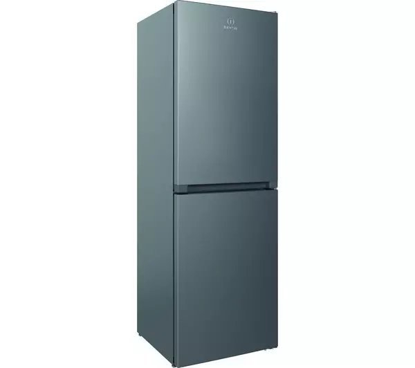 Indesit INFC850TI1S1 59.5cm 50/50 Frost Free Fridge Freezer - Silver