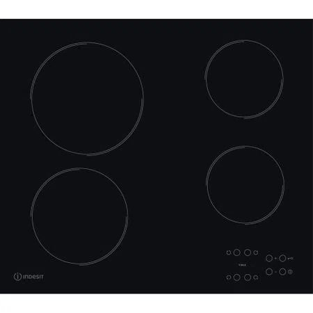 Indesit RI161C 58cm Ceramic Hob - Black