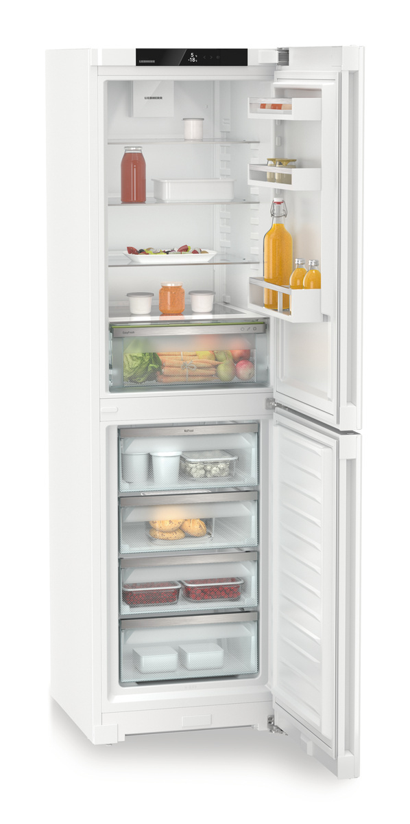 Liebherr CND5704 59.7cm Frost Free Fridge Freezer - White