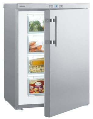 Liebherr GPesf 60.2cm Undercounter Freezer - Stainless Steel