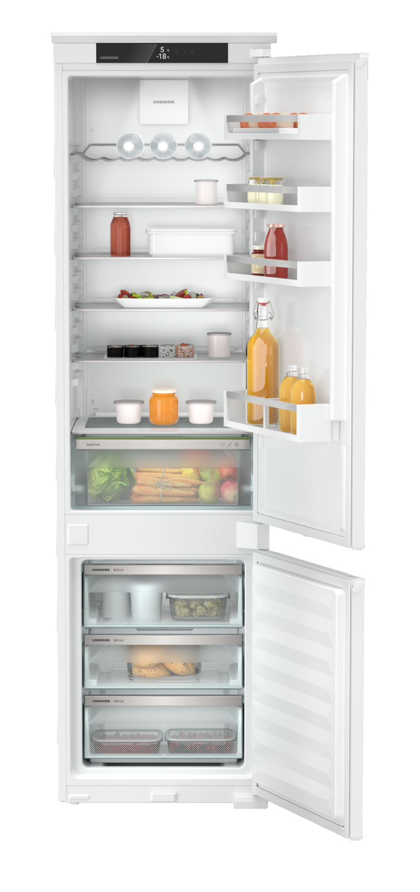 Liebherr ICNSD5603 Integrated No Frost Fridge Freezer with EasyFresh