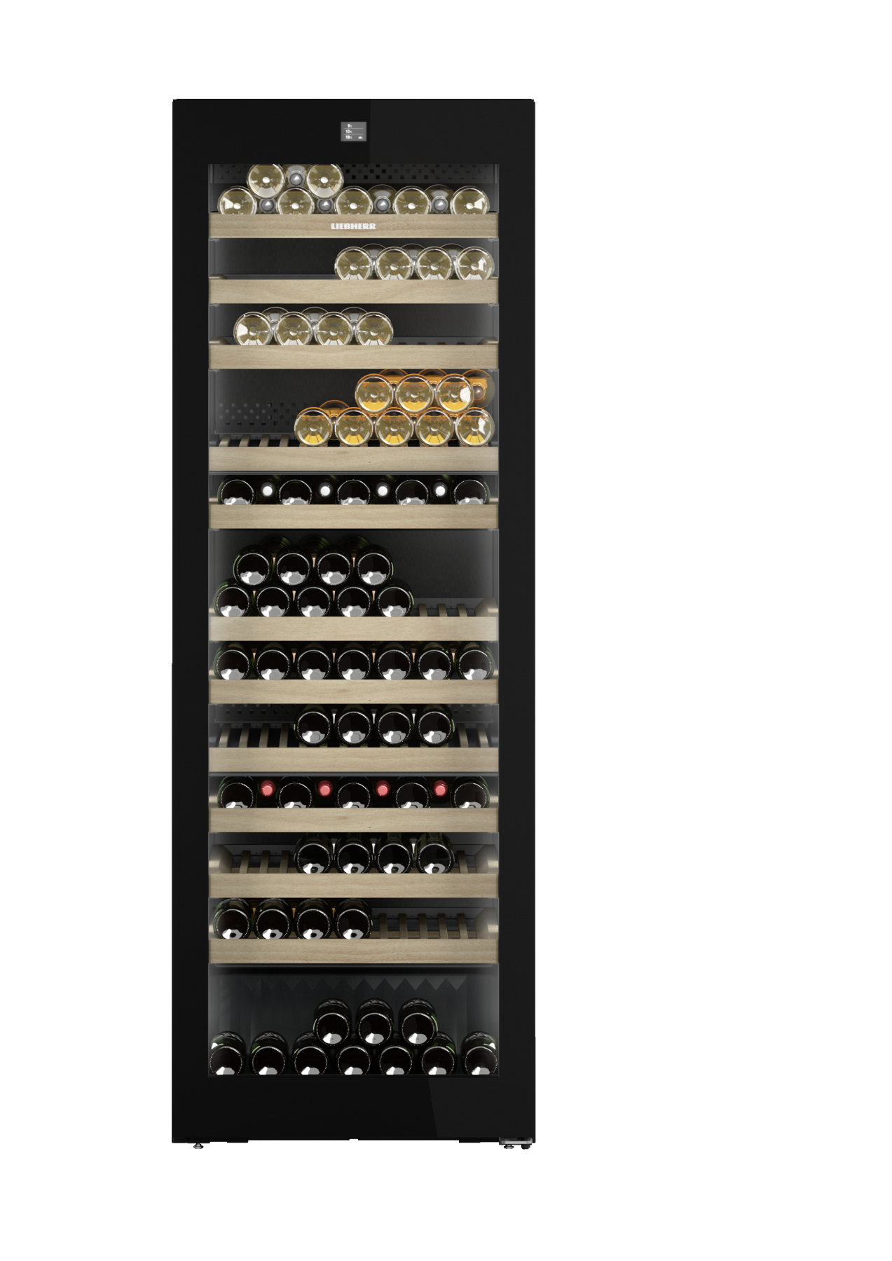 Liebherr WPGBI7473 Multi-temperature Wine Cooler - Black