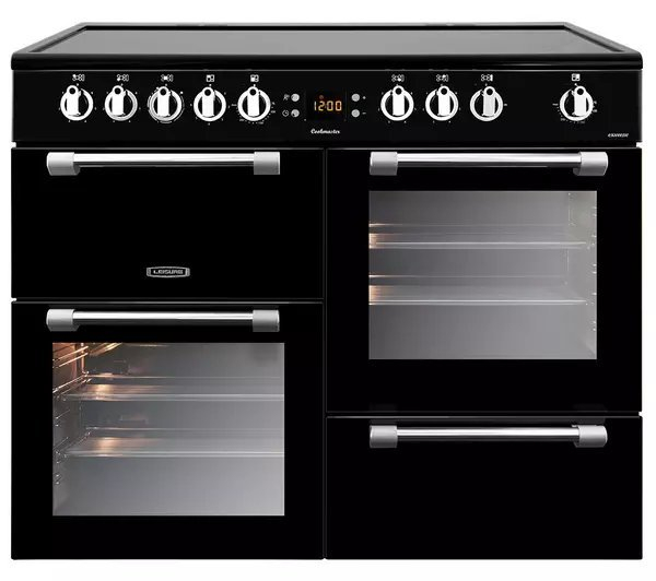 Leisure CK100C210K Electric Ceramic Range Cooker - Black