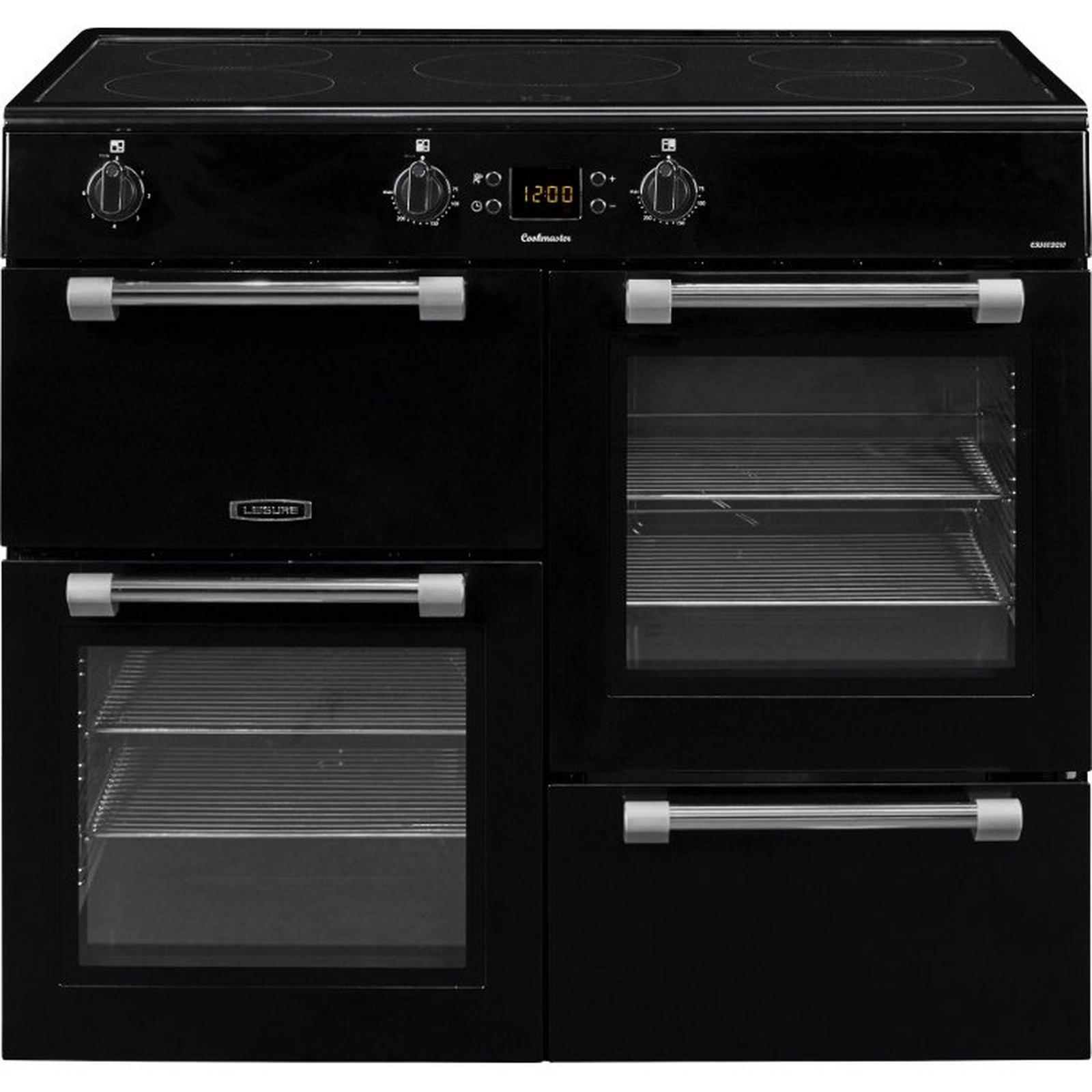 Leisure CK100D210K 100cm Induction Range Cooker with Five Zones - Black