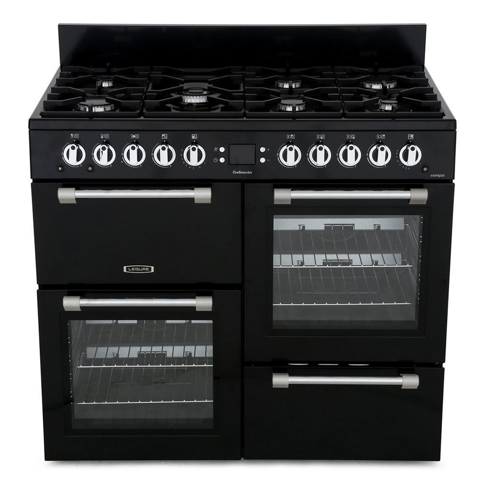 Leisure CK100G232K 100 cm Gas Range Cooker - Black