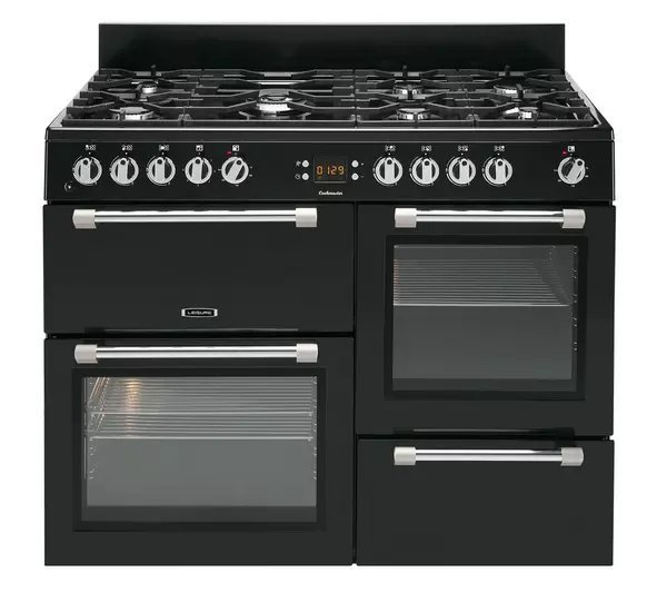 Leisure CK110F232K 110cm Dual Fuel Range Cooker - Black