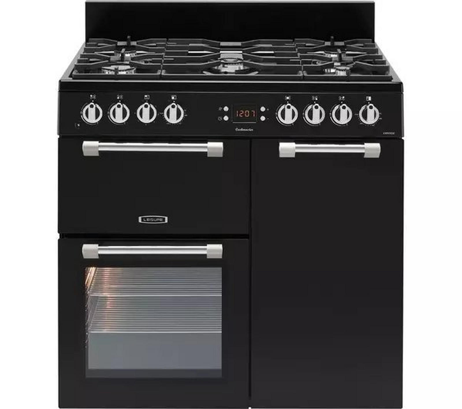Leisure CK90F232K 90cm Range Dual Fuel Cooker - Black