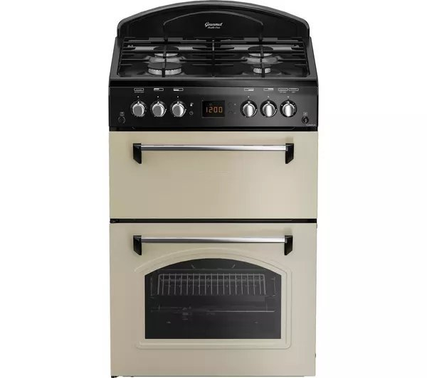 Leisure CLA60GAC 60cm Double Gas Cooker - Cream & Black