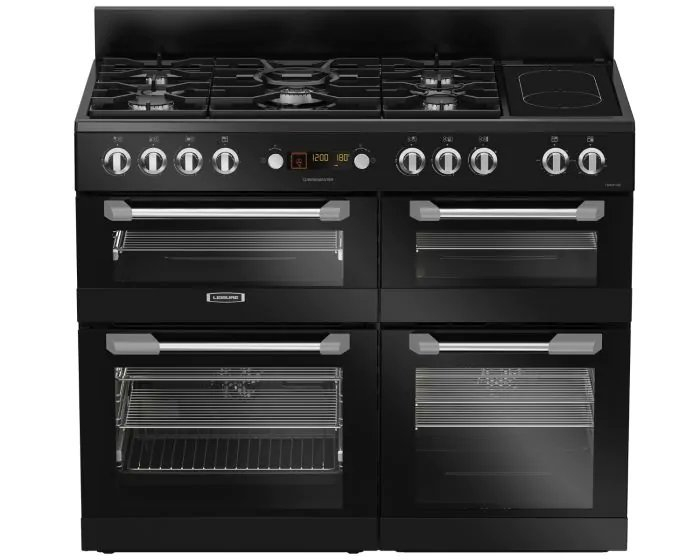Leisure CS110F722K 110cm Range Dual Fuel Cooker - Black