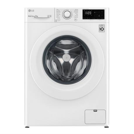 LG F4V309WNW 9kg 1400 Spin Washing Machine - White