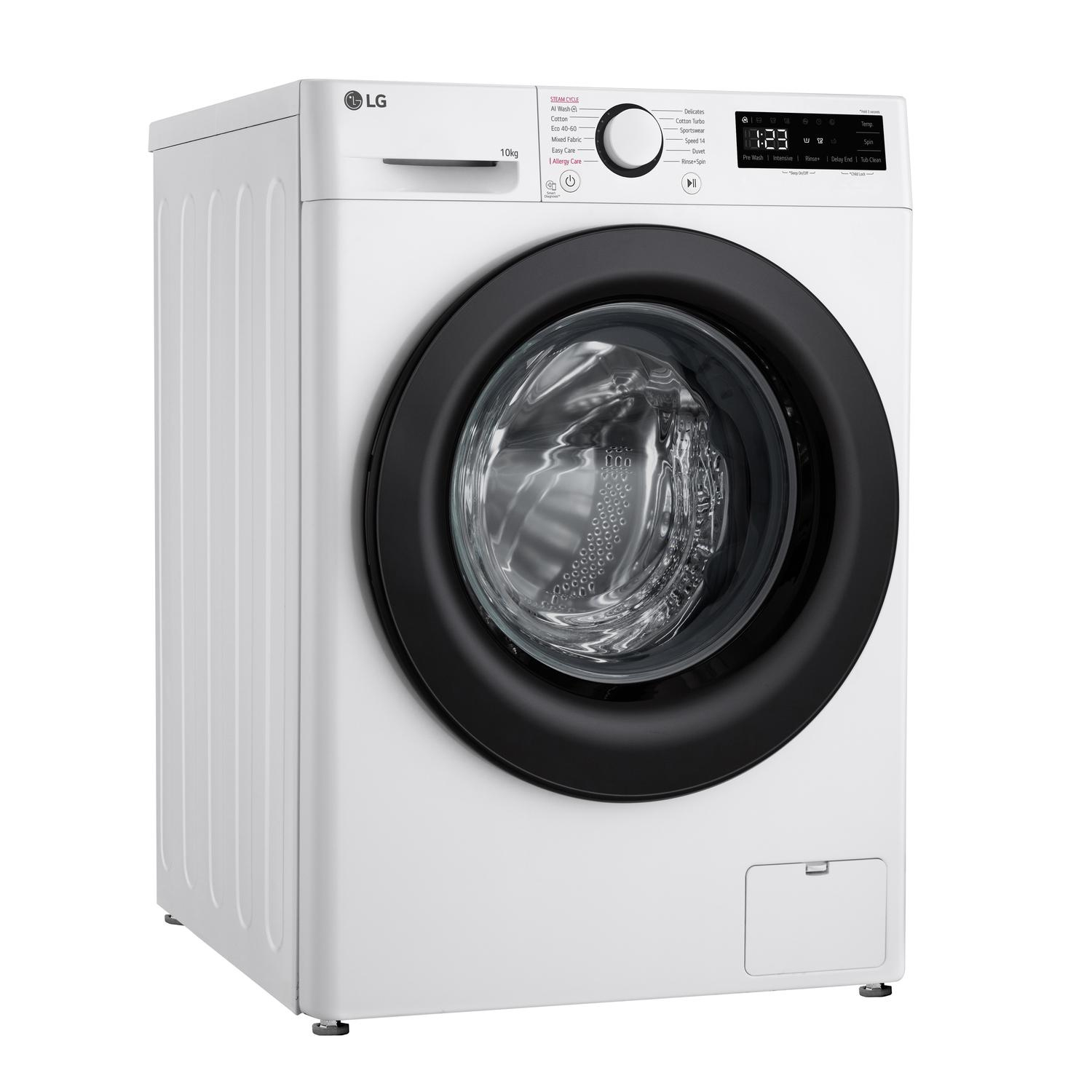 LG F4Y510WBLN1 10kg 1400 Spin Washing Machine - White