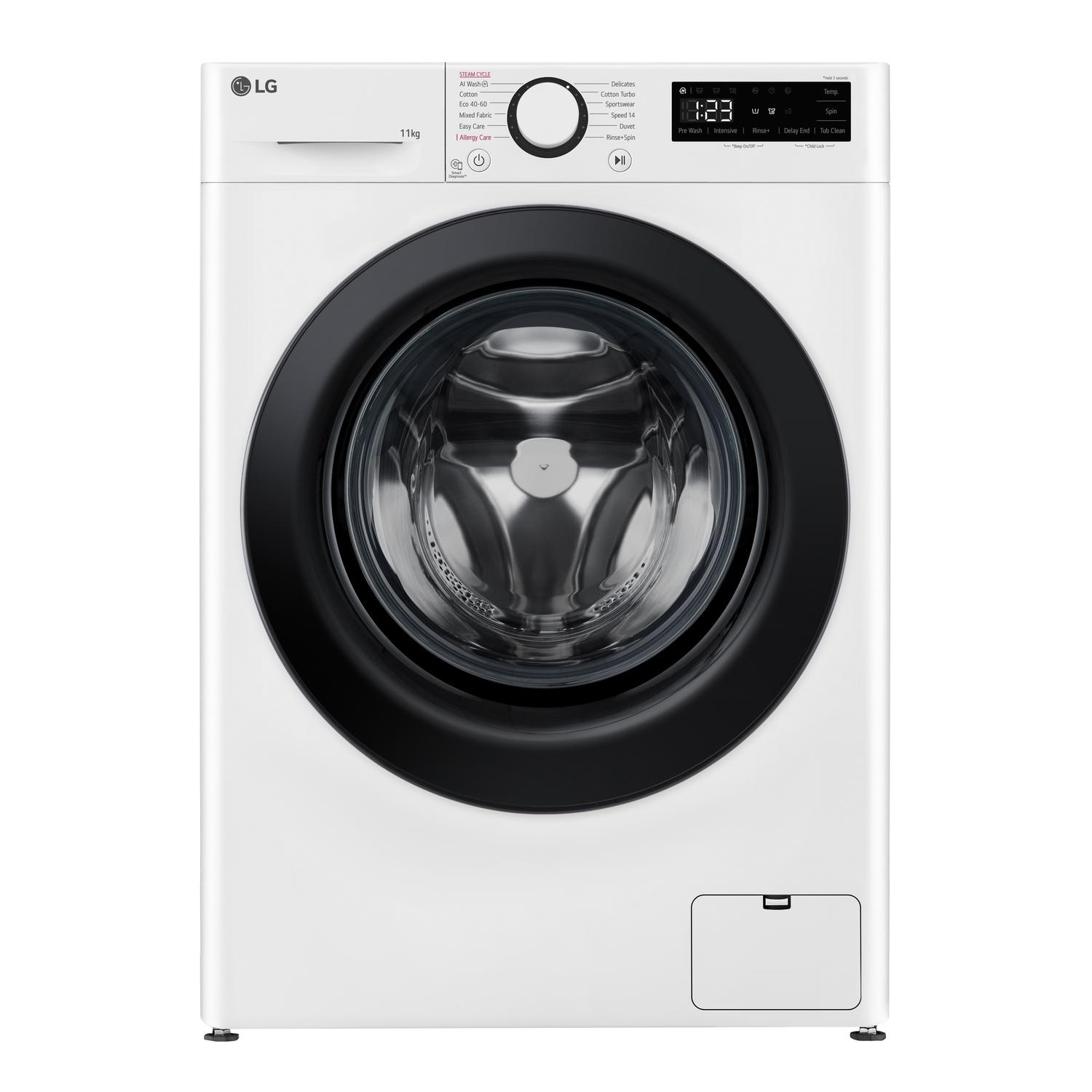 LG Series 4 AI Direct Drive F4Y511WBLN1 - 11 kg Washing Machine - White
