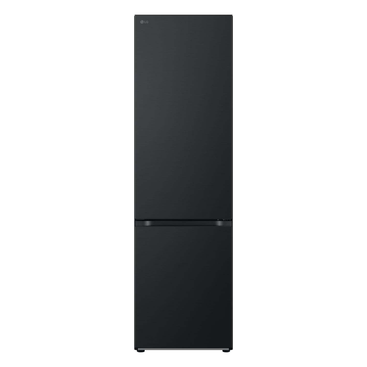 LG GBV5240CEP 59.5cm Frost Free Fridge Freezer - Matte Black