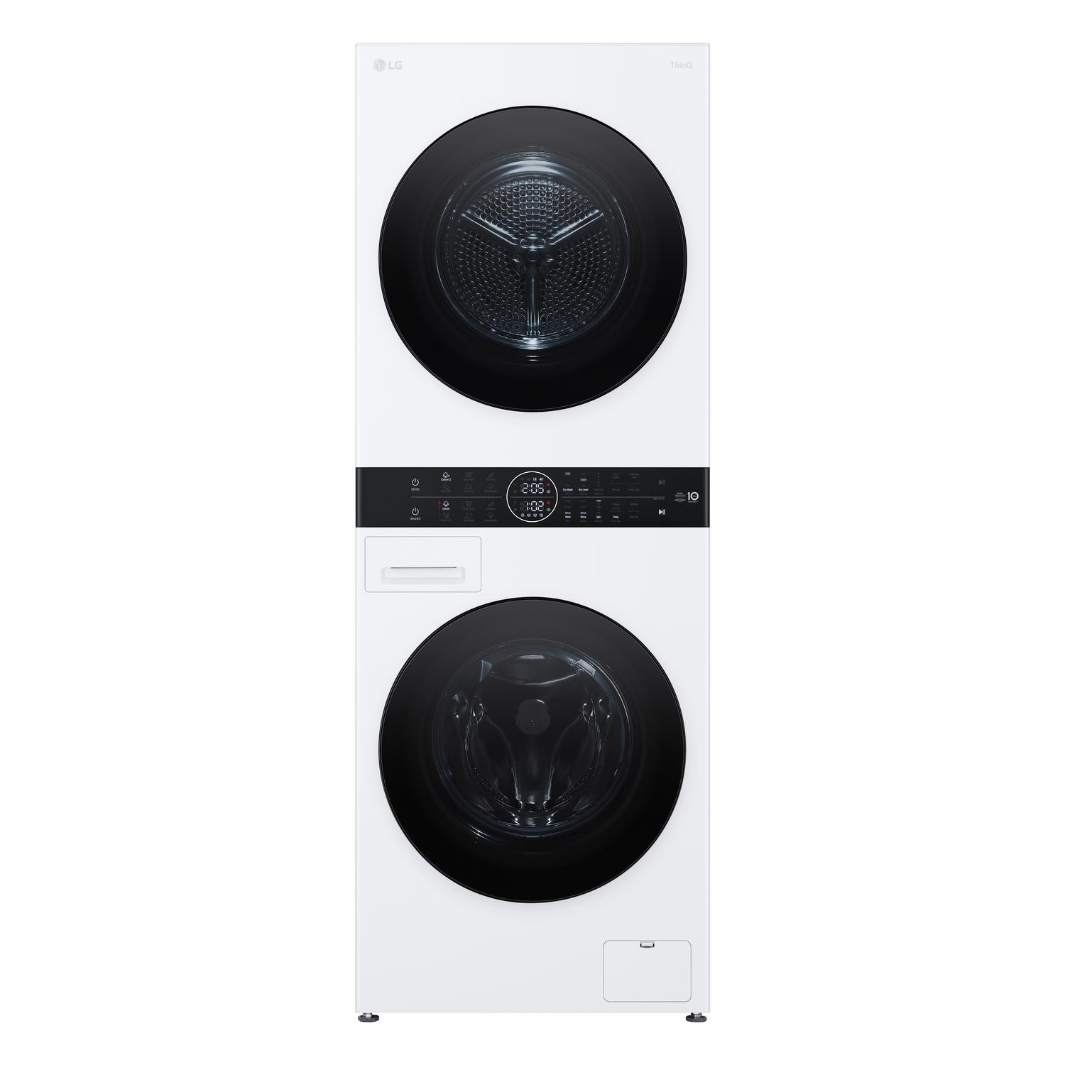 LG WT1210WWF 12kg/10kg 1400 Spin Wash Tower - White