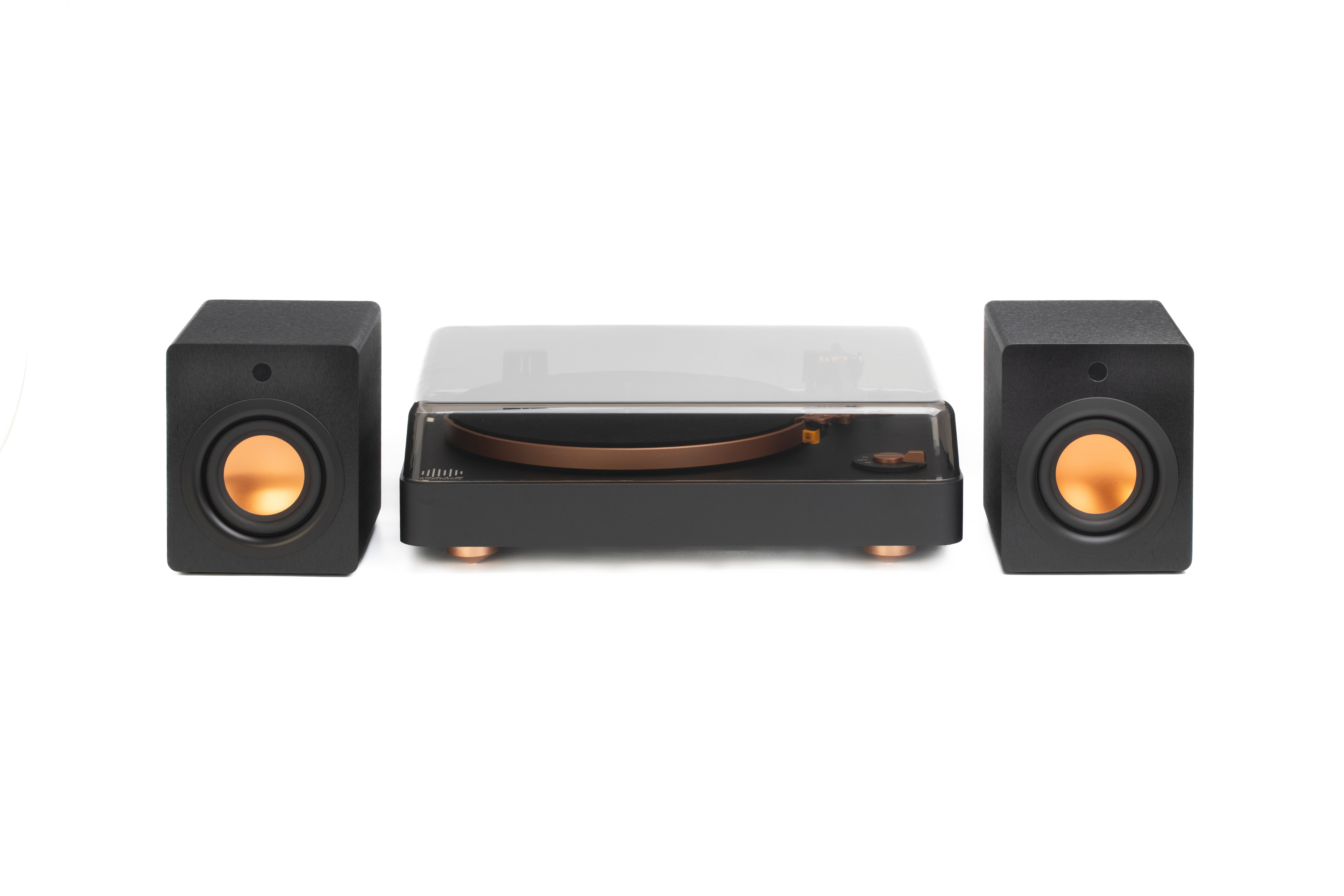 Mitchell Acoustics uStream Groove Turntable with Speakers