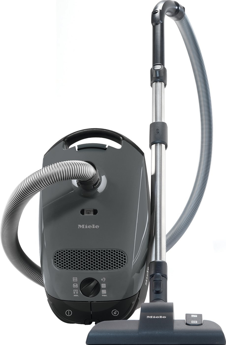 Miele C1POWERLINE Bagged Vacuum Cleaner-Graphite Grey