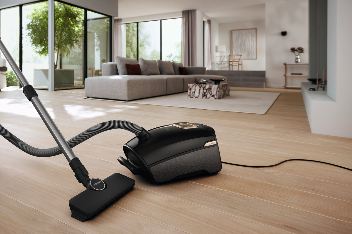 Miele GuardL1AllFloor Vacuum - Obsidian Black