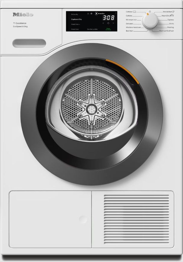 Miele TEC645 WP 8kg Heat Pump Tumble Dryer - White