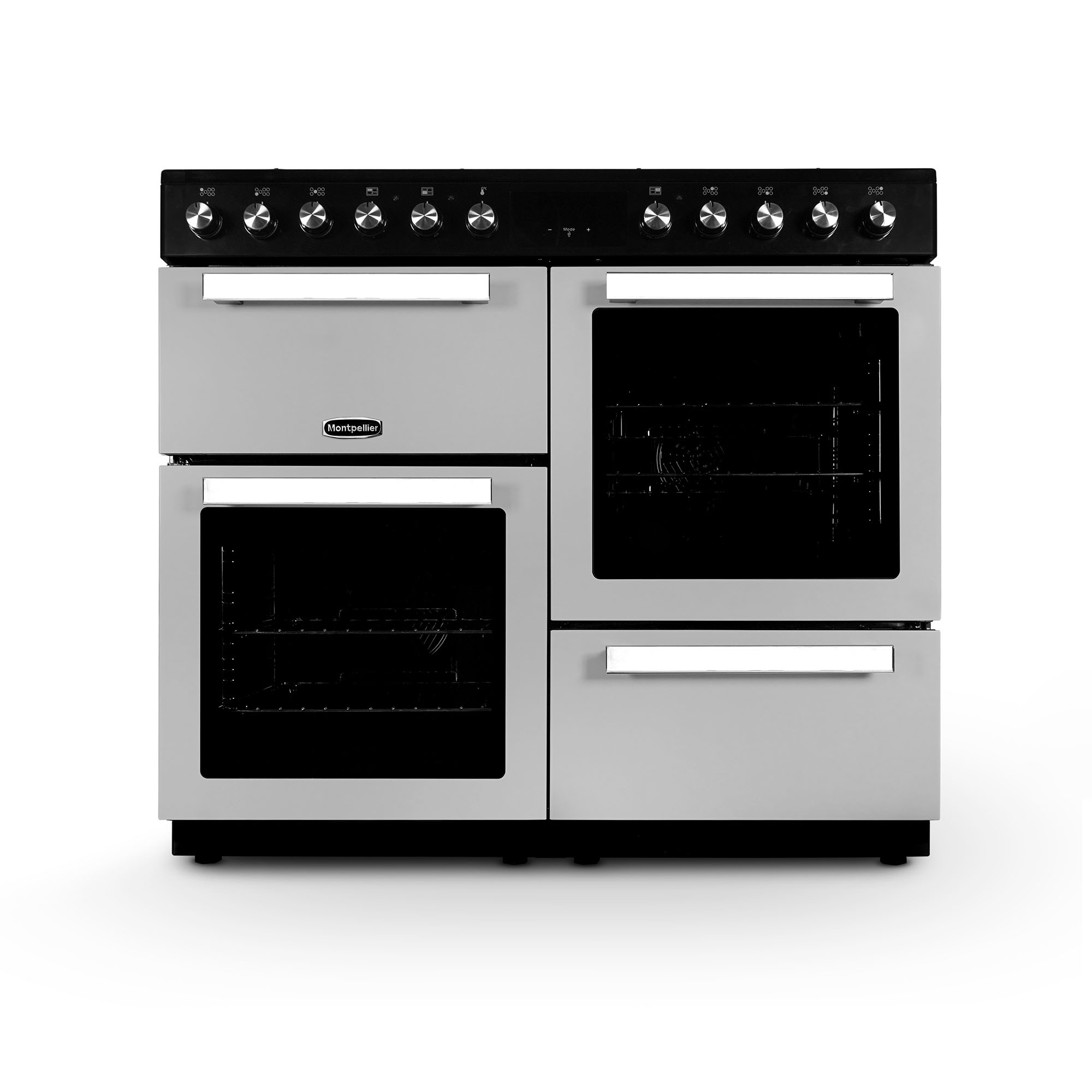 Montpellier MDFRC100X 100cm Dual Fuel Range Cooker - Inox