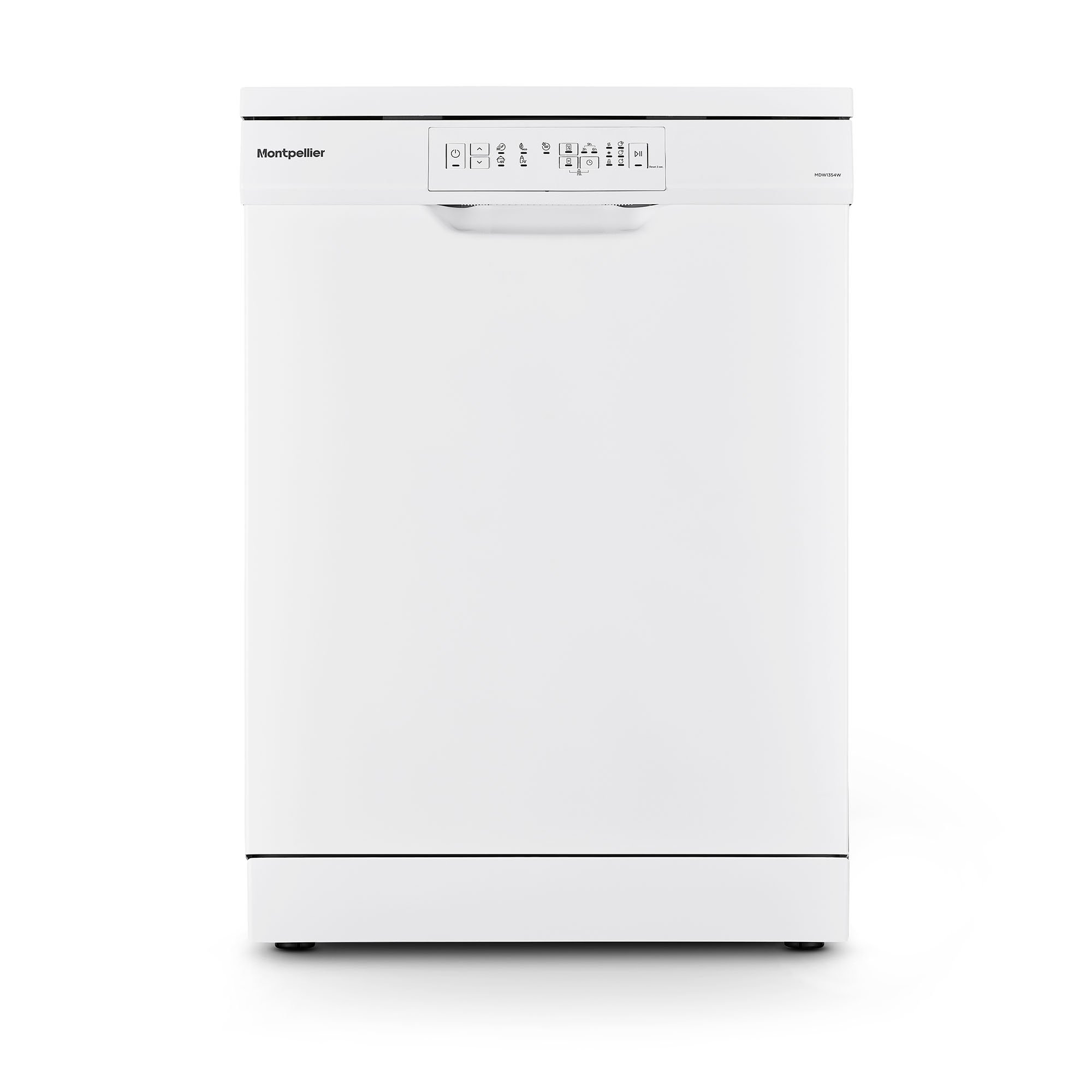 Montpellier MDW1354W Dishwasher - White - 13 Place Settings
