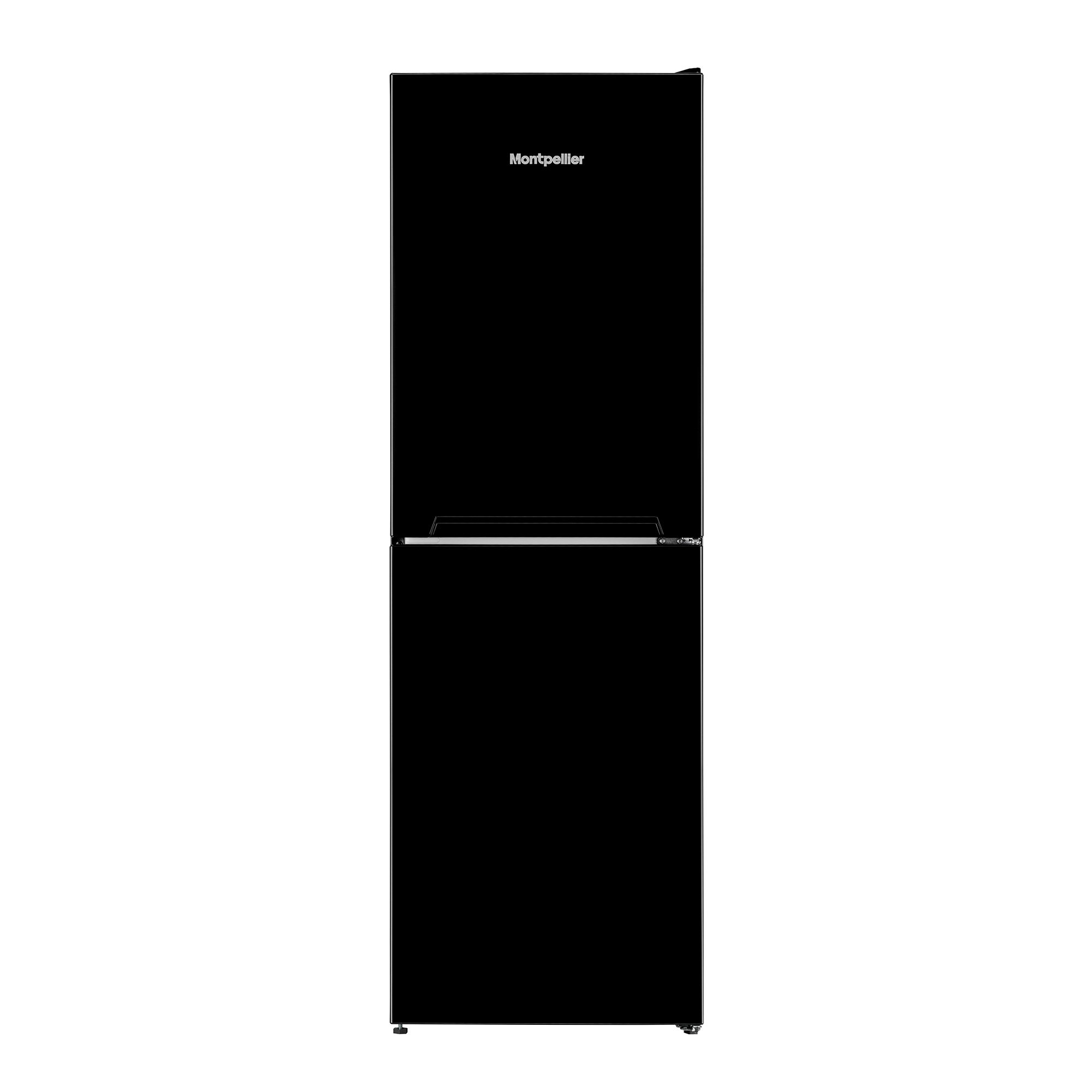 Montpellier MFF165K 54cm 50/50 Frost Free Fridge Freezer in Black