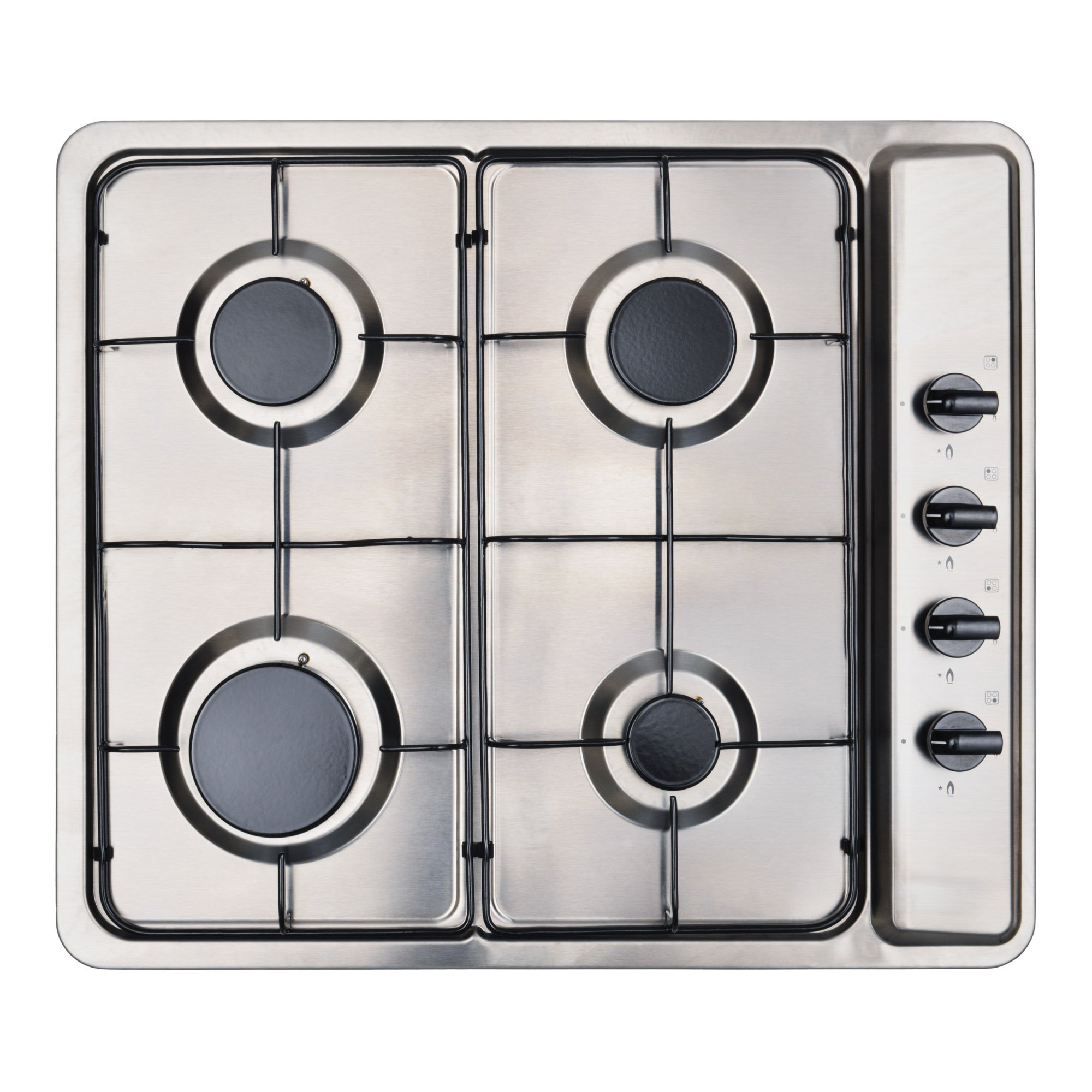 Montpellier MGB60X 58cm Gas Hob - Stainless Steel
