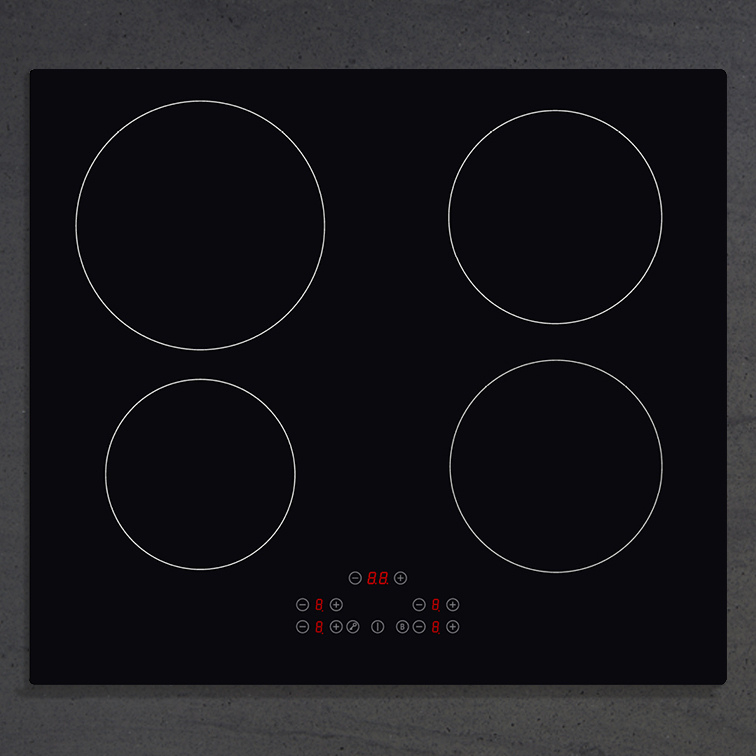 Montpellier MINH59 13A 59cm Plug In Induction Hob - Black Glass