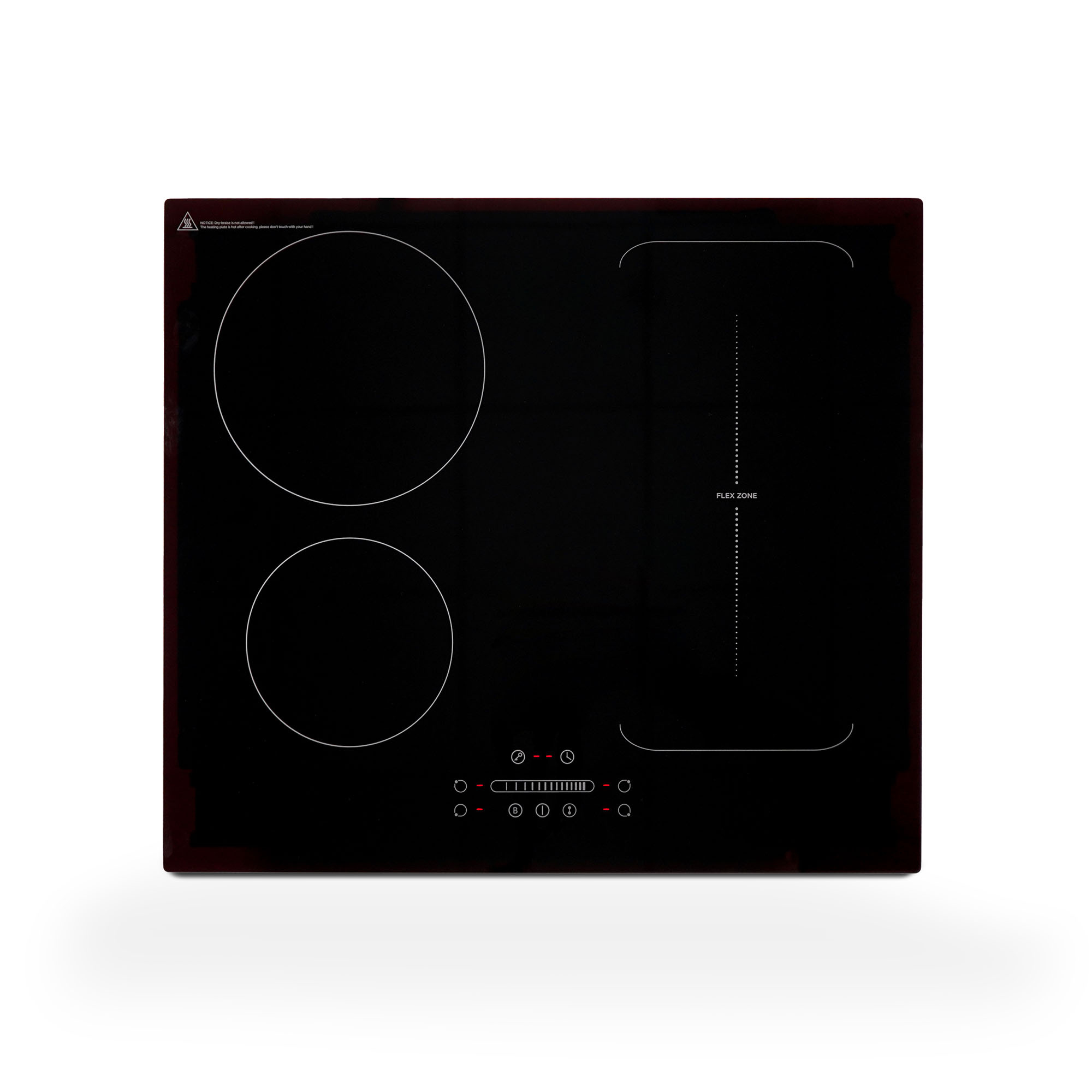 Montpellier MINH59FZ 59cm Flex Induction Hob - Black Glass