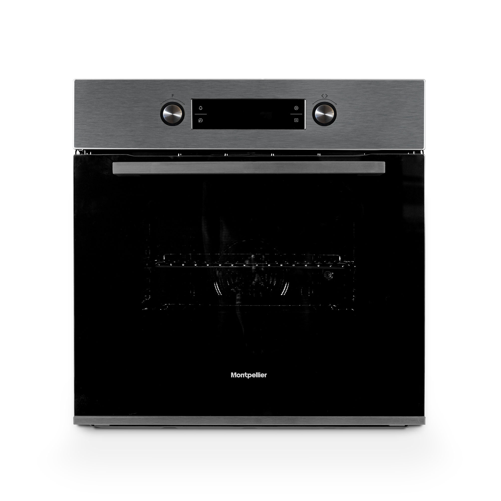 Montpellier MMFSO70SS 70ltr Single Built in TruFan Multi-Function Oven - Stainless Steel