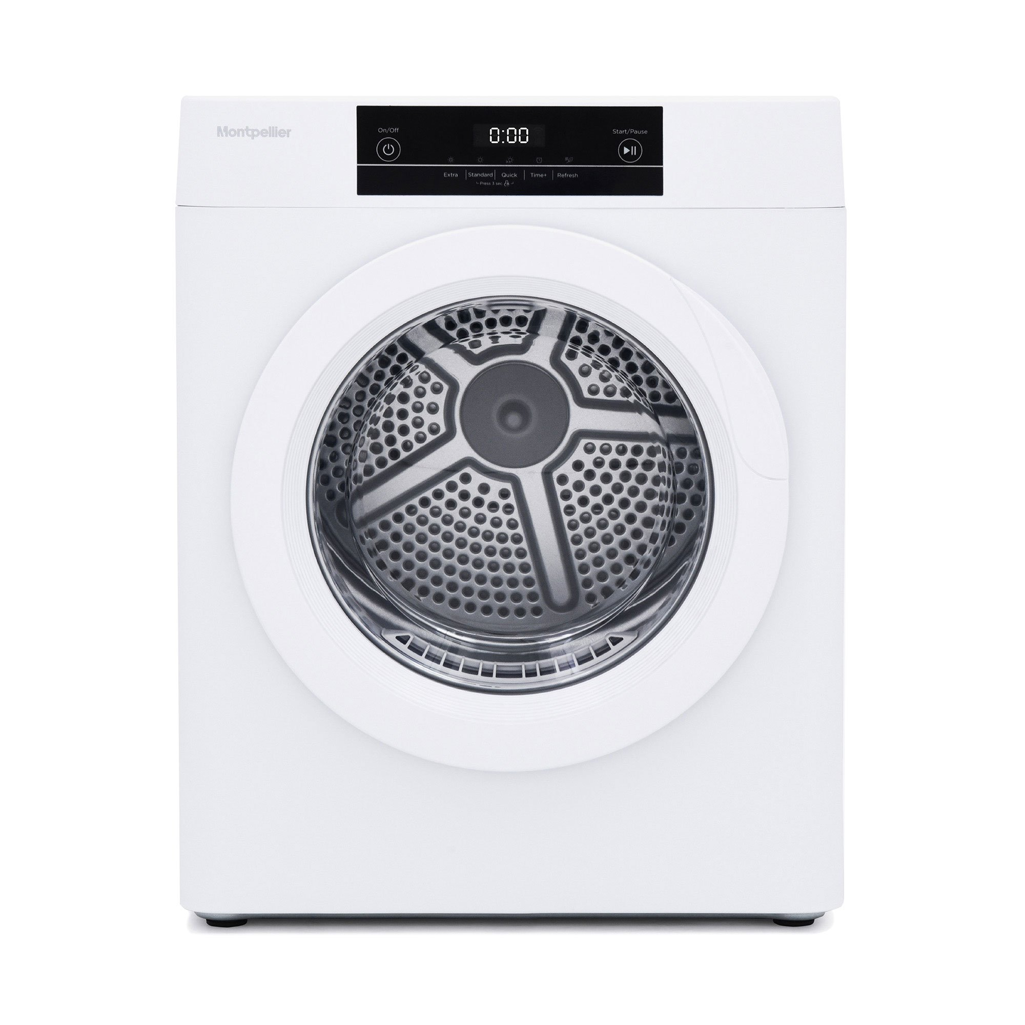 Montpellier MTD30P 3kg Vented Compact Tumble Dryer - White