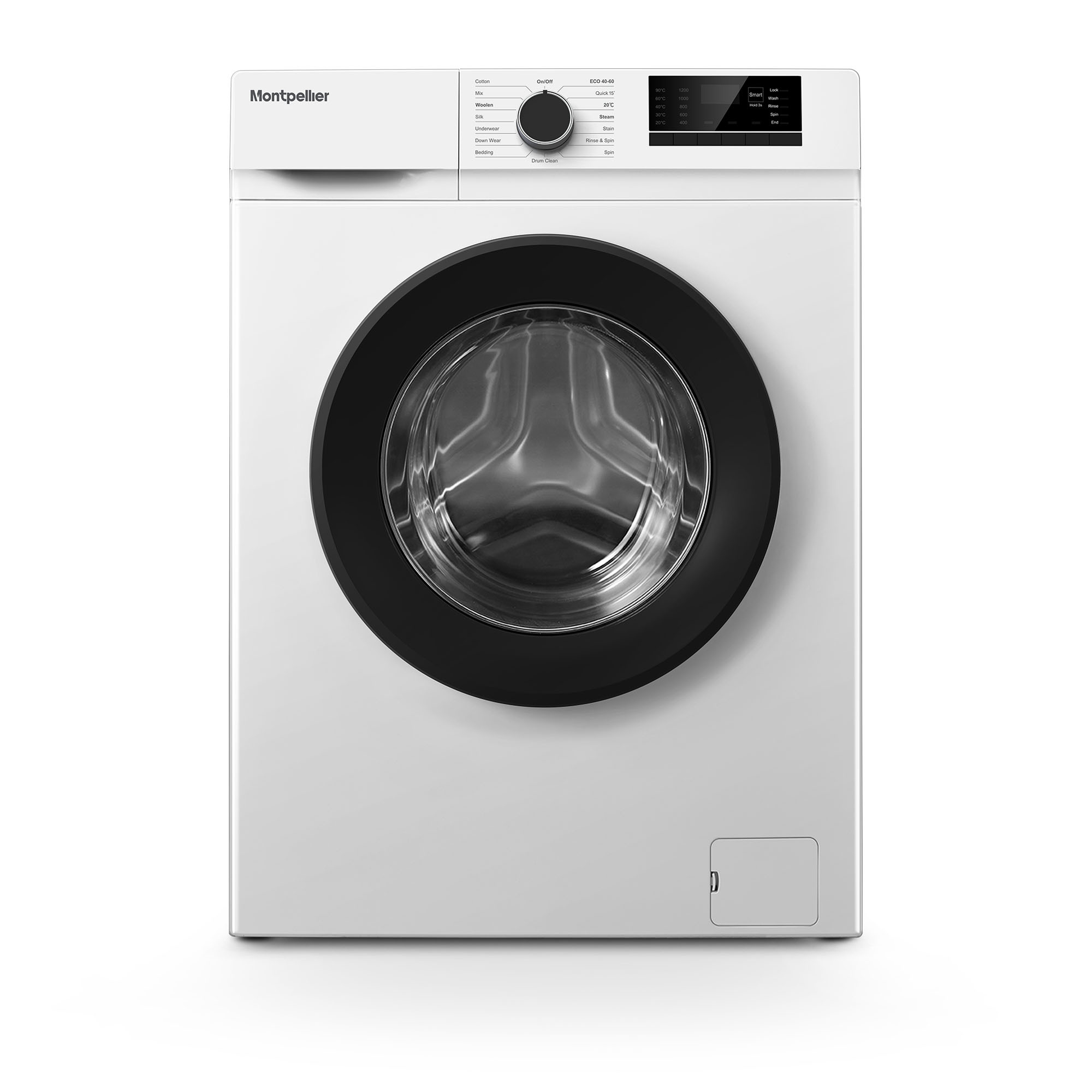 Montpellier MWM612W 6kg 1200 Spin Washing Machine - White