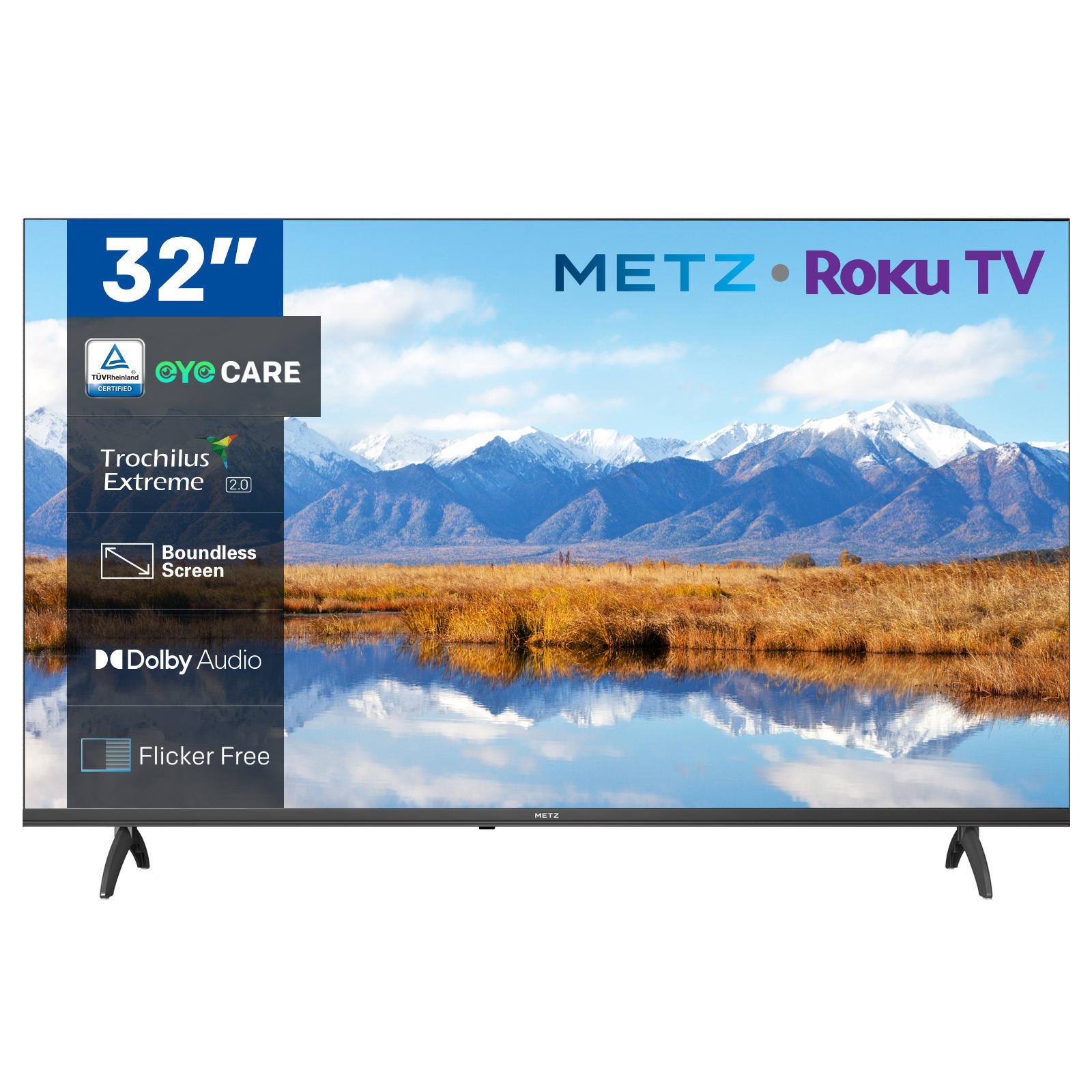 Metz 32MTF6000ZUK 32" 2K DLED Smart TV - Black