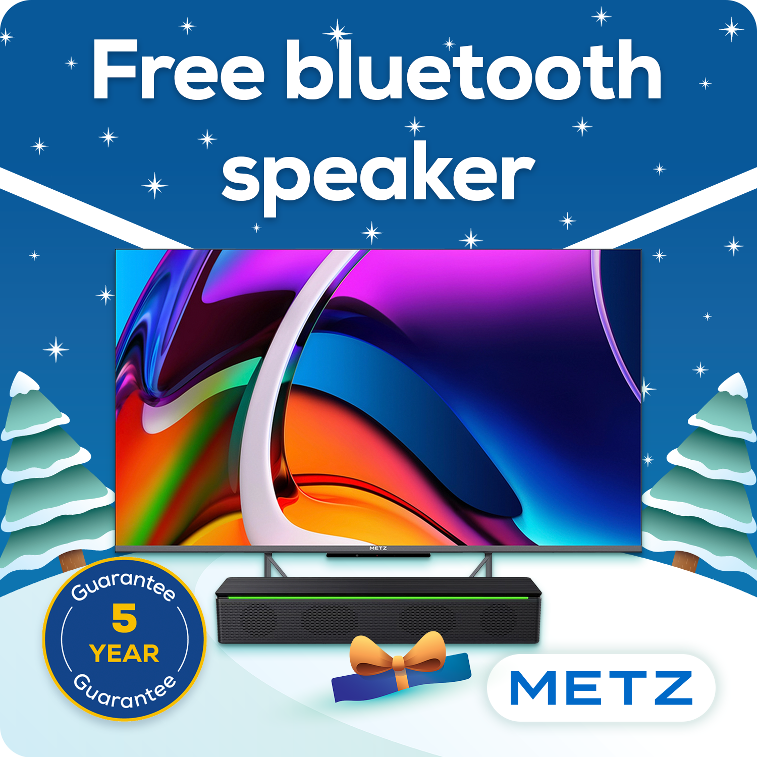 Metz 43MQE7600ZUK 43" 4K Ultra HD QLED Smart TV