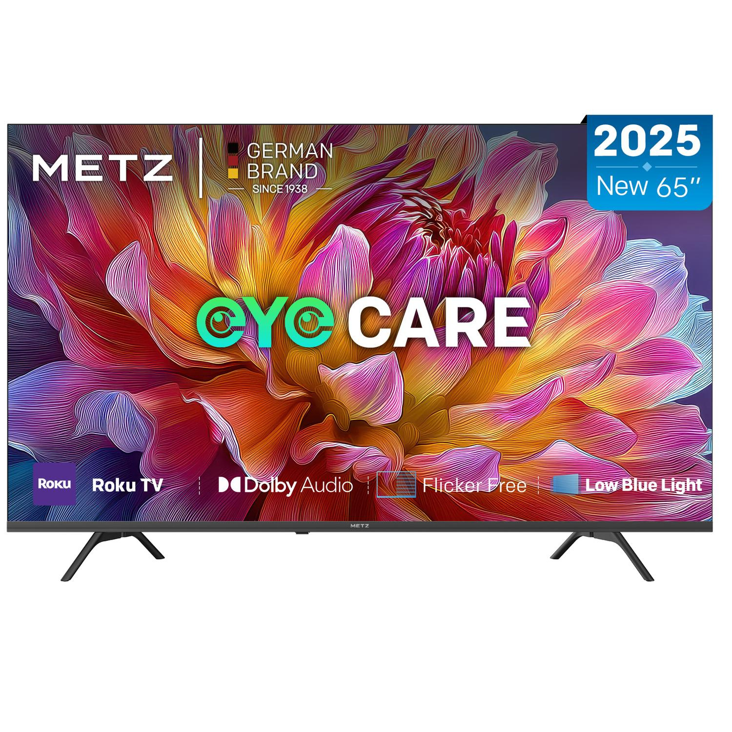 Metz 65MRF6000ZUK 65" 4K DLED Smart TV - Black