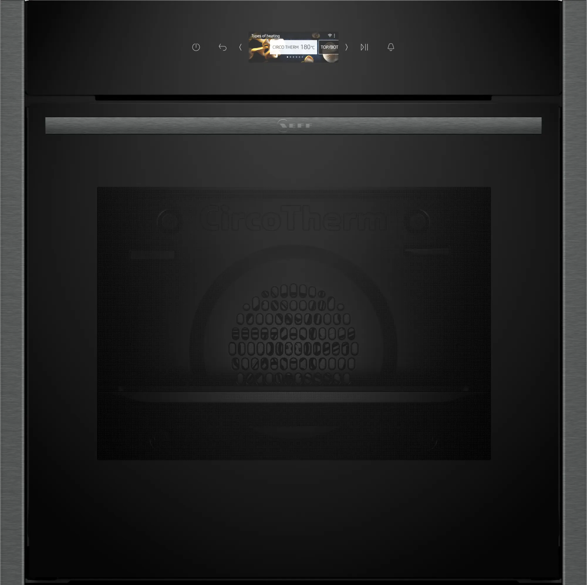Neff B24CR31G0B 59.6cm Built In Electric Single Oven - Black/Graphite Grey